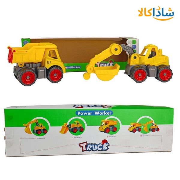 پک کامیون و بیل مکانیکی کیوان تویز